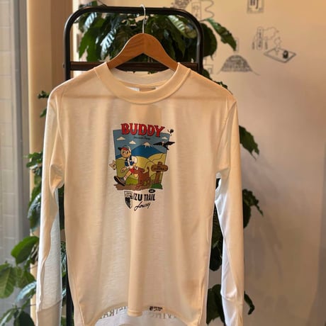 【BUDDY John and Chappy meets ITJ】- Mt.DARUMA - LS Tee ホワイト