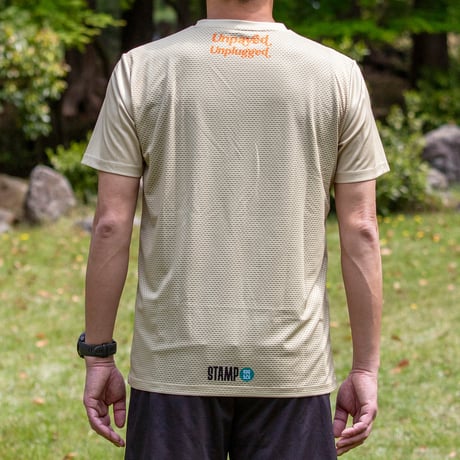 【STAMP RUN&CO】GRAPHIC RUN TEE（Unpaved,Unplugged）