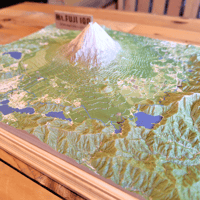 【Mt.FUJI 100】2024 オリジナルやまつみ(山岳立体模型キット)