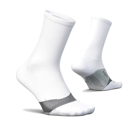 【Feetures】ELITE LIGHT CUSHION MINI CREW white_LC