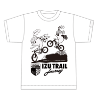 【IZU TRAIL Journey】BIKE Tee　ホワイト