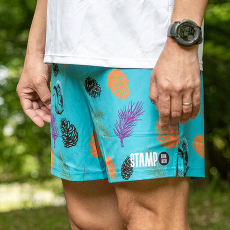 【STAMP RUN&CO】3 POCKET SHORTS -Pinecone-
