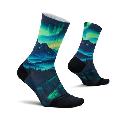 【Feetures】ELITE LIGHT CUSHION MINI CREW AuroraGlow