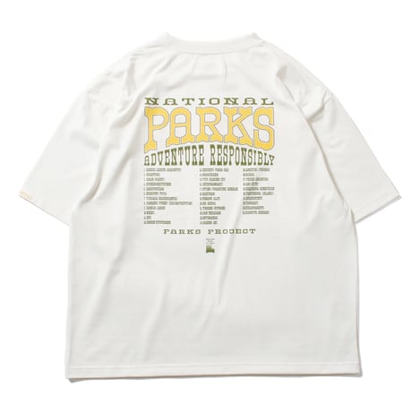 【PARKS PROJECT】ECORICH ALL NATIONAL PARKS TEE(WHITE)