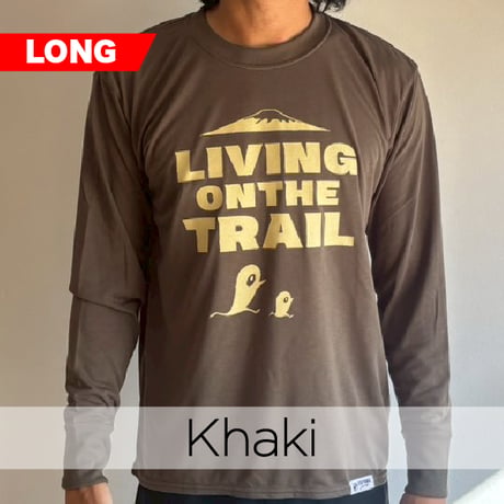 LIVING ON THE TRAIL 2025 Long Sleeve Tee　6色展開