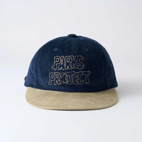【PARKS PROJECT】矢部ユウナ× REDFISH × PARKS PROJECT Bicolor Corduroy Cap
