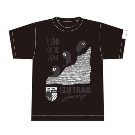 【IZU TRAIL Journey】TRAIL Tee　ブラック
