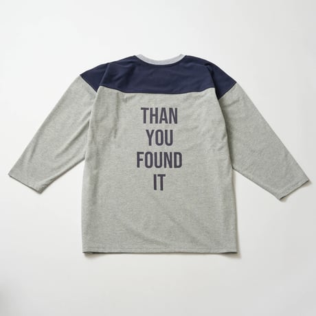 【PARKS PROJECT】Leave It Better Football Tee(H.GLAY)