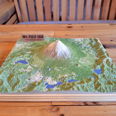【Mt.FUJI 100】2024 オリジナルやまつみ(山岳立体模型キット)