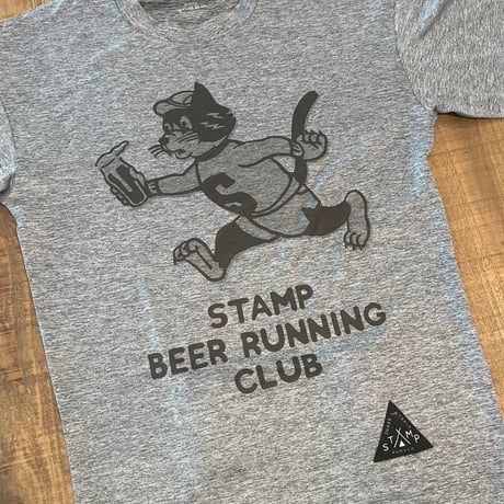 【STAMP RUN&CO】STAMP DAILY CREW NECK PULLOVER STAMP BEER RUNNING CLUB