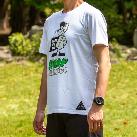 【STAMP RUN&CO】GRAPHIC RUN TEE（DIET OR DIE）