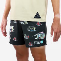 【STAMP RUN&CO】3 POCKET SHORTS -LOCAL MOUNTAIN-（CHARCOAL）