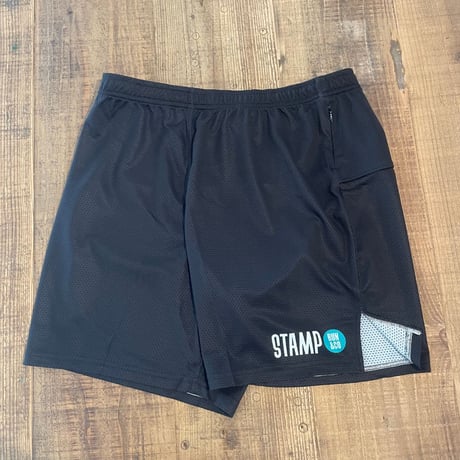 【STAMP RUN&CO】STAMP EASY RUN SHORTS (BLACK)