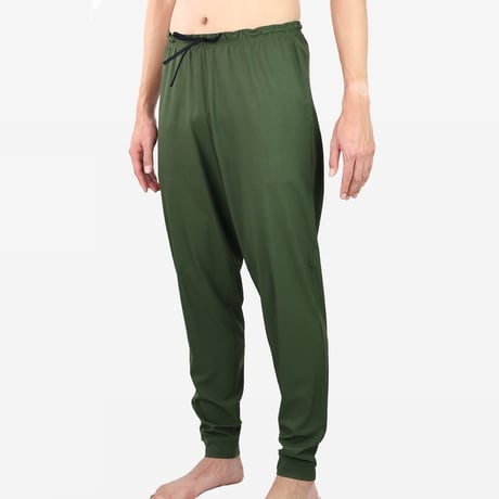 【STAMP RUN&CO】3 POCKET JOGGER PANTS (DEEP OLIVE)