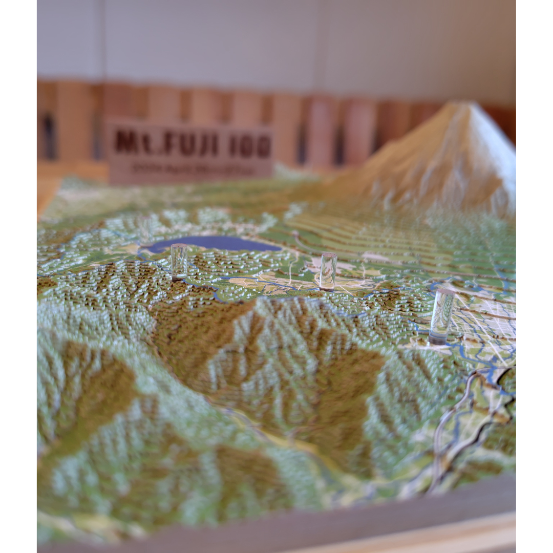 Mt.FUJI 100】2024 オリジナルやまつみ(山岳立体模型キット