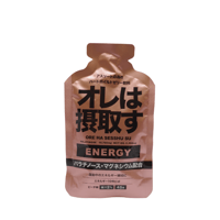 【オレは摂取す】携帯補給ジェル -ENERGY-（ピーチ味）