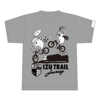 【IZU TRAIL Journey】BIKE Tee　グレー