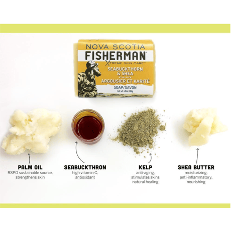 【Nova Scotia Fisherman】BODY WASH BAR (全身用オーガニック石鹸)
