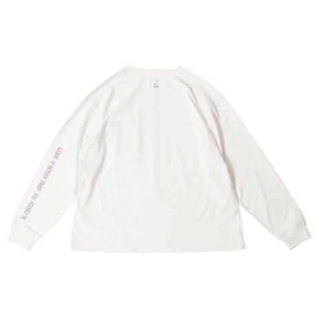 【PARKS PROJECT】ECORICH MT.FUJI POCKET L/S TEE(WHITE)