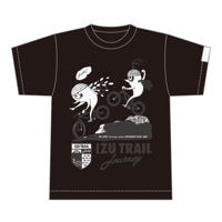 【IZU TRAIL Journey】BIKE Tee　ブラック