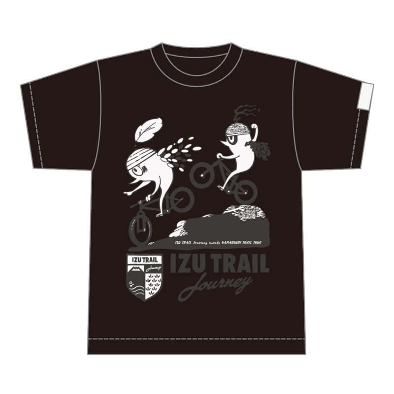 IZU TRAIL Journey】BIKE Tee ブラック | ITJ SHOP