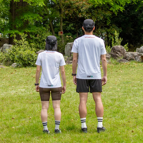 【STAMP RUN&CO】GRAPHIC RUN TEE（WALK ON THE WILD SIDE）