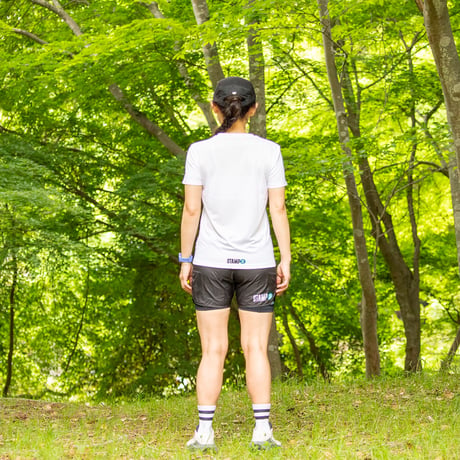 【STAMP RUN&CO】GRAPHIC RUN TEE -Sweet Trail-