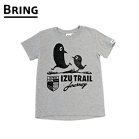 KIDS【IZU TRAIL Journey】CHARACTER Tee グレー