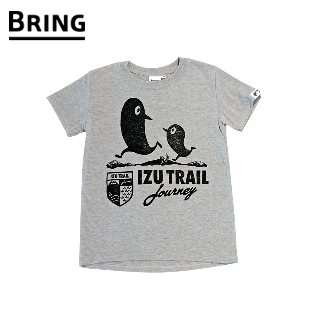 KIDS【IZU TRAIL Journey】CHARACTER Tee グレー | ITJ