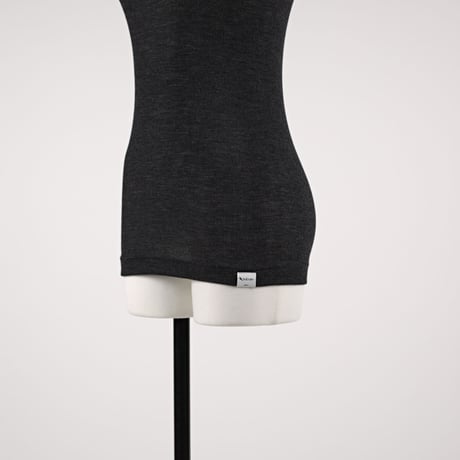 WOOL RIB TANKTOP【CHARCOAL】Size M-L
