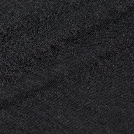 WOOL RIB LEGGINGS【CHARCOAL】Size M-L
