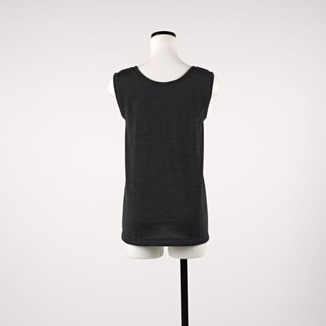 WOOL TENJIKU TANKTOP【CHARCOAL】Size M-L