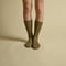 SUVIN-GOLD CHEWY SOCKS-KHAKI