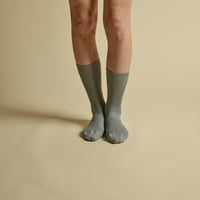 SUVIN-GOLD CHEWY SOCKS-HEATHER GRAY