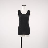 WOOL RIB TANKTOP【CHARCOAL】Size M-L
