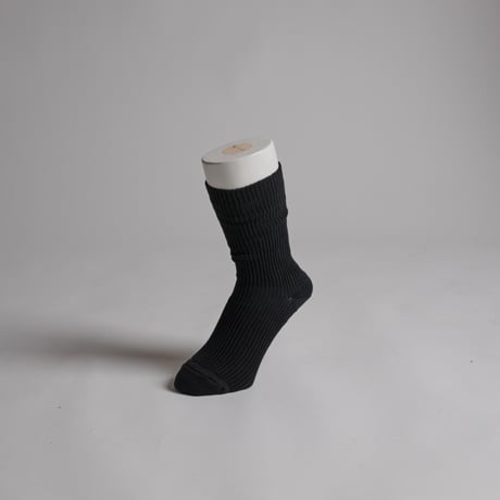 SUVIN-GOLD CHEWY SOCKS-BLACK