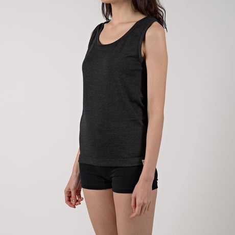 WOOL TENJIKU TANKTOP【CHARCOAL】Size M-L