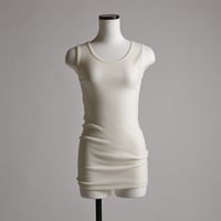 WOOL RIB TANKTOP【IVORY】Size M-L