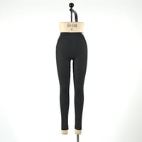 WOOL RIB LEGGINGS【CHARCOAL】Size M-L