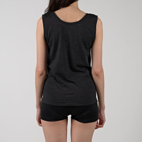 WOOL TENJIKU TANKTOP【CHARCOAL】Size M-L