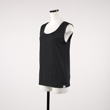 WOOL TENJIKU TANKTOP【CHARCOAL】Size M-L