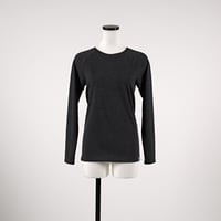 WOOL TENJIKU RAGLAN LONG SLEEVE【CHARCOAL】Size M-L