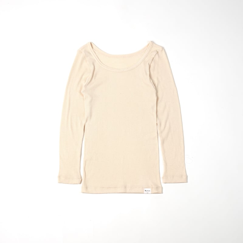 専用です♪　KANAM　silk rib long sleeve ３点 SILK RIB LONG SLEEVE【BLACK】Size MｰL | lesbutte