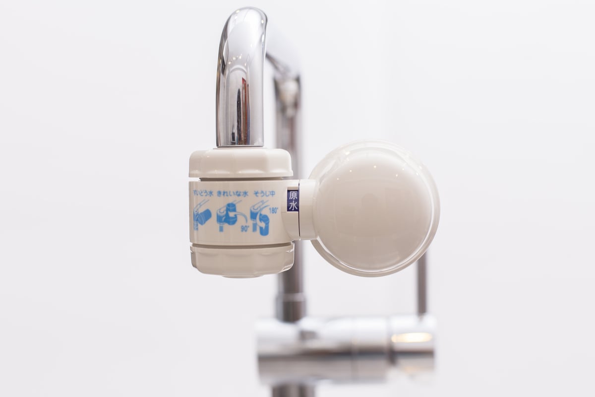 ガイアの水135蛇口用浄水器 | AOYAMA PLANNING