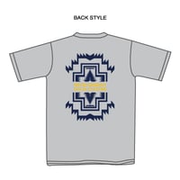 【02】DASサマーTシャツ2026（アッシュ×ダークネイビー・サンフラワー）【注文販売/レッスン受取り】