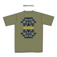 【04】DASサマーTシャツ2026（ライトオリーブ×ダークネイビー・サンフラワー）【注文販売/レッスン受取り】