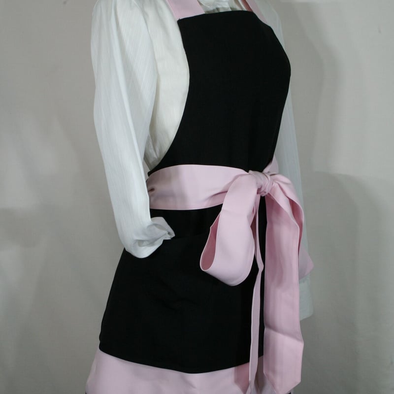 ドレスエプロン レイヤードリボン 日本製 AD0001 | Decorous Japan