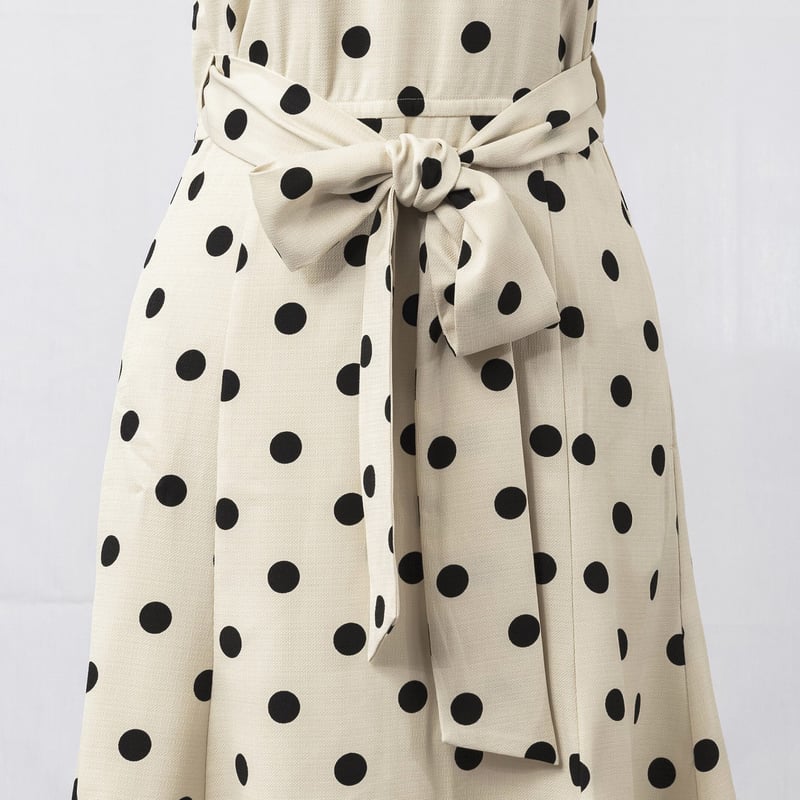 ドレスエプロン 水玉プリント 日本製 AD0005 | Decorous Japan