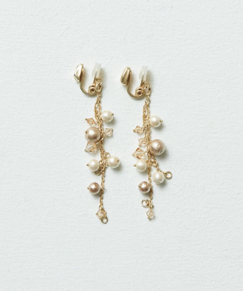 New Shiny Multi Pierce /earring （Gold Multi） |