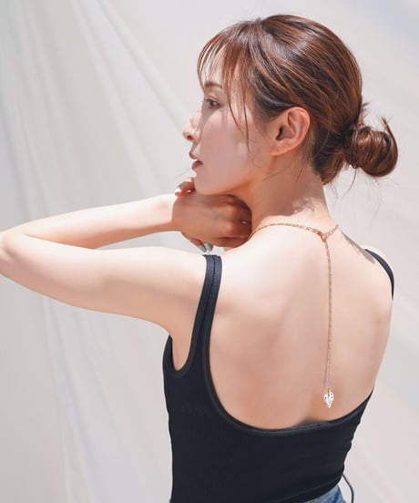 Inchase  Pearl  Necklace （BLK）